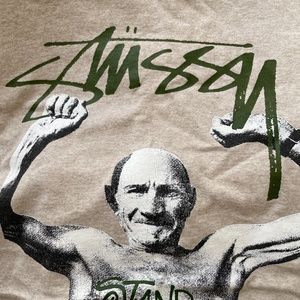Stussy Vintage Stand Firm Shirt Size Large